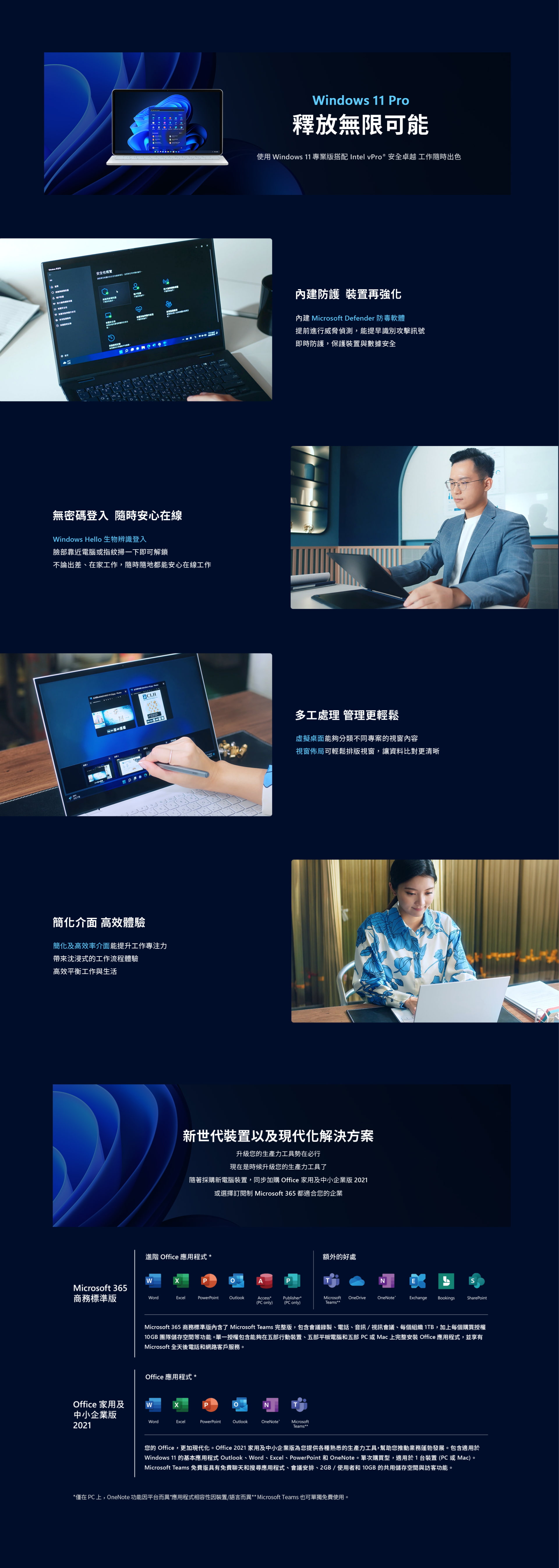 Windows 11 Pro 釋放無限可能