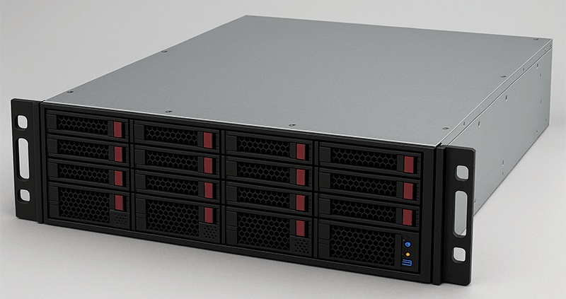 4U機架式伺服器機箱,提供高儲存容量