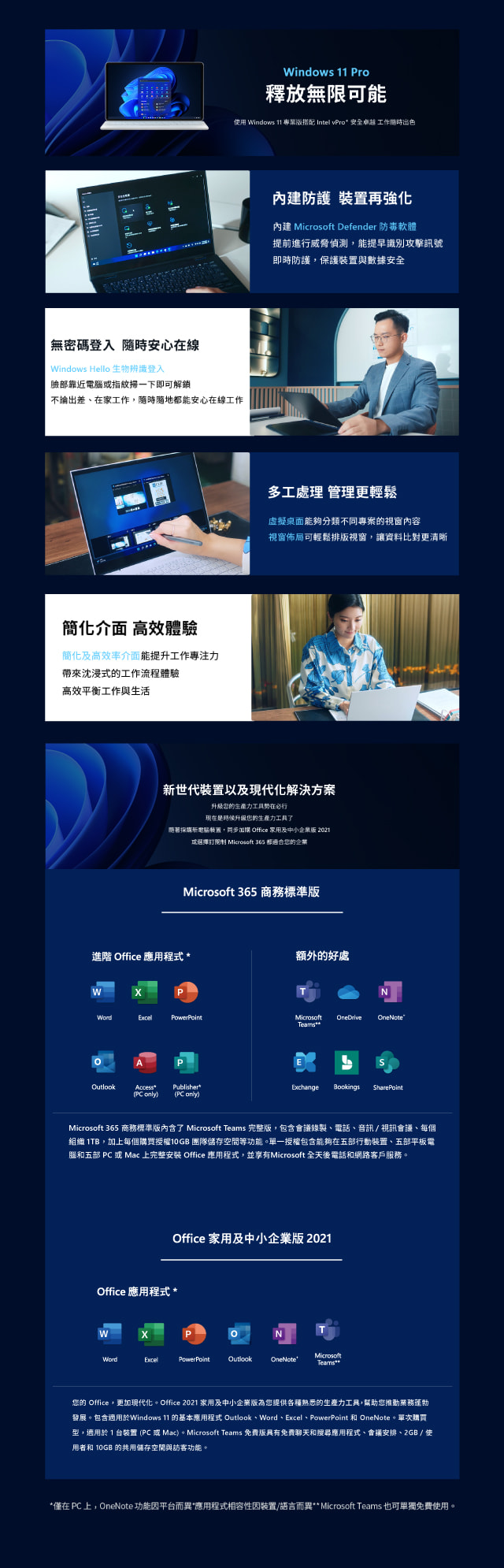 Windows 11 Pro 釋放無限可能