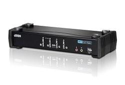 4埠USB DVI/音訊 KVMP™多電腦切換器