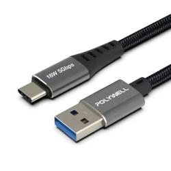 USB3.1 Type-C To A 公對公 高速傳輸充電線 1M