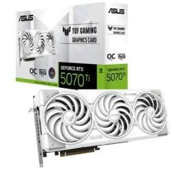 ASUS TUF Gaming GeForce RTX 5070 Ti 16GB GDDR7 White OC 超頻版