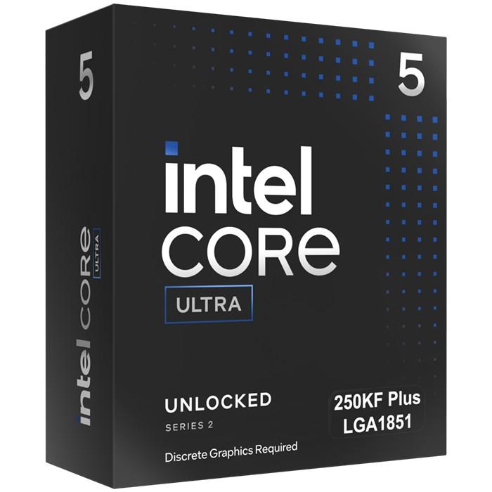 Core Ultra 5 250KF Plus (LGA1851/無內顯/無風扇)