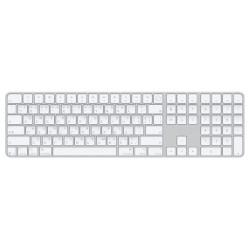 含 Touch ID 和數字鍵盤的巧控鍵盤，適用於配備 Apple 晶片的 Mac 機型 (USB–C) - 中文 (注音) - 白色按鍵