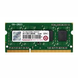 DDR3 1600MHz 4GB 筆記型電腦用記憶體(1.5V,單面)