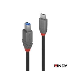 ANTHRA USB3.2 Gen1 Type-C/公 to Type-B/公 傳輸線 2m