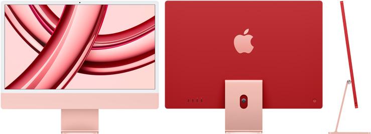 iMac M3 粉紅 (24吋,8C CPU/10C GPU,8GB,256GB SSD,macOS)