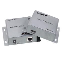 HDMI IP 網路線 影音延伸器 200m (帶耳掛)