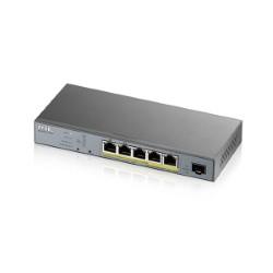 GS1350-6HP 5埠GbE智慧網管IP監控PoE交換器*BY ORDER