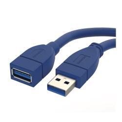 USB 3.0 Type-A公對A母 高速延長線 0.5M