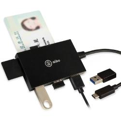 ABX3 Type-C ATM+記憶卡+3.0HUB 多合一晶片讀卡機