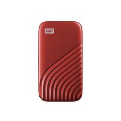 My Passport SSD 500GB USB 3.2 外接SSD (Red)