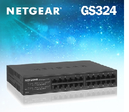 GS324 24埠 1000M GIGA Ethernet 交換式集線器