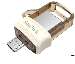 64GB Ultra Dual Drive m3.0 雙用OTG隨-香檳金