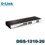 DGS-1210-20 20埠 L2 Smart Switch*缺