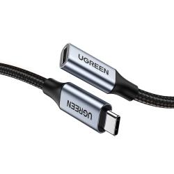 USB-C/Type-C延長傳輸線10Gbps金屬編織版(1公尺)