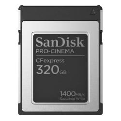 320GB PRO-CINEMA CFexpress Type B 記憶卡