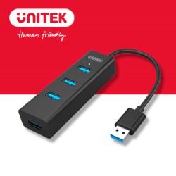 USB3.1 4PORT 高速HUB集線器 (Y-3089BK-30) *缺貨