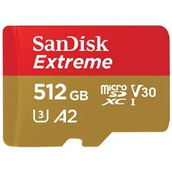 512GB Extreme microSDXC UHS-I 記憶卡