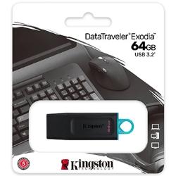 DataTraveler Exodia USB 3.2 Gen1 隨身碟 64GB