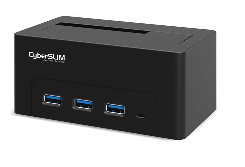 6G USB3.0/2.5吋+3.5吋外接硬碟座(帶USB3.0HUB)