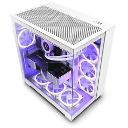 H9 Flow ATX Case (白色) (鋼化玻璃)