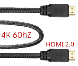 HDMI 公-公 2.0版 4K60Hz 編織網.鍍金頭 3m