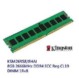 8GB DDR4-2666 REG CL19 單面