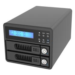SafeTANK 2bay 2.5吋/3.5吋 SATA 磁碟陣列設備