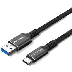 黑金剛 USB3.2 A To Type-C Gen2 10G 18W 傳輸充電線 1M