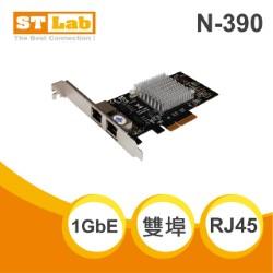 N-390 2埠 PCI-E Giga Lan 網路卡