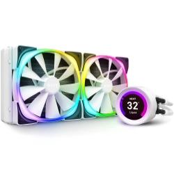 Kraken Z63 RGB 海妖皇液晶頂級水冷 280mm一體式水冷散熱器 (白)