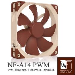 NF-A14 PWM SSO2 磁穩軸承 AAO 防震靜音扇