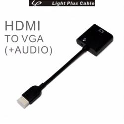 HDMI TO VGA 免電源轉換線(10公分)