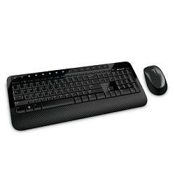 微軟無線鍵盤滑鼠2000(黑)