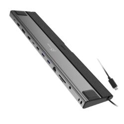 USB4 12合1多功能4K三顯筆電擴充基座