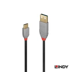 ANTHRA LINE USB 2.0 TYPE-C/公 TO TYPE-A/公 傳輸線,2M