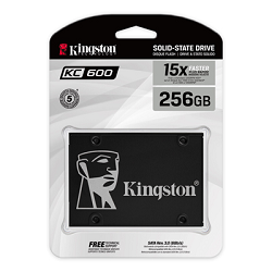 KC600 256GB 2.5吋 SSD. 3D TLC NAND