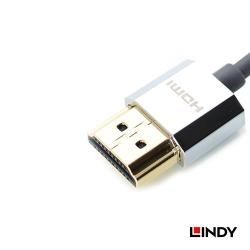 鉻系列 極細型 A公 對 D公 HDMI 2.0 連接線 0.5M