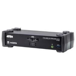 2埠USB 3.0 4K HDMI KVMP 多電腦切換器 (具備音訊混音模式)