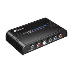 HDMI轉YPbPr+AUDIO色差高解析影音訊號轉換器