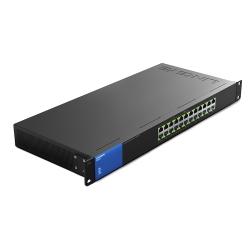 Gigabit PoE+交換器 24埠 (含12埠POE+ ) 最高供電120W ( 鐵殼 可上機架)