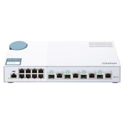 QSW-M408-4C 12埠 L2 Web 管理型 10GbE 交換器