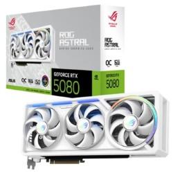 ROG Astral GeForce RTX 5080 16GB GDDR7 WHITE OC 超頻版