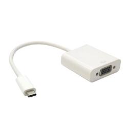 USB3.1 Type-C/VGA 母 影像轉換線 VGA連接線