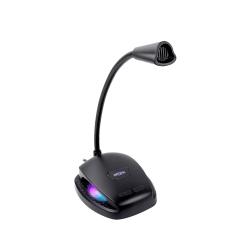 USB 桌上型 麥克風 RGB背光 專為實況/通話設計 實體開關