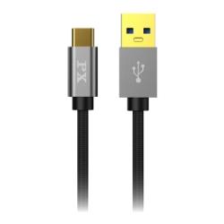 USB 3.0 A to C 超高速充電傳輸線 (黑色,1m)