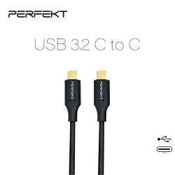 USB 3.1 Gen2 Type-C to Type-C 公對公高速傳輸充電線 1.5M