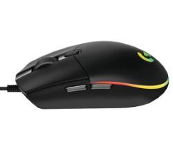 G102 LIGHTSYNC 黑色 RGB炫彩遊戲滑鼠