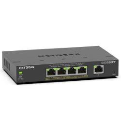 5埠 Gigabit PoE+ 簡易網管交換器 總PoE瓦數 120W